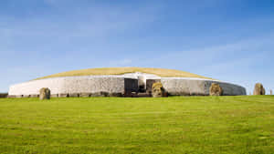 Newgrange Boyne Valley Front View Wallpaper