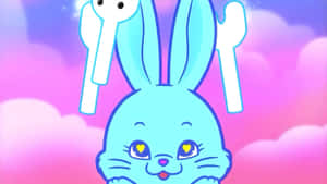 Newjeans Bunny Character Wallpaper
