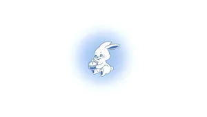 Newjeans Bunny Logo Wallpaper