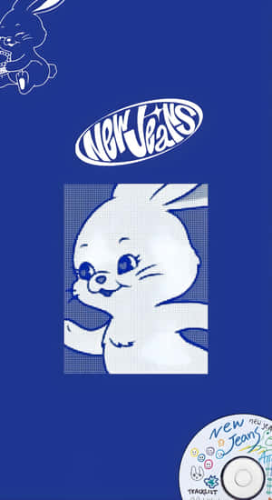 Newjeans Bunny Mascot Wallpaper