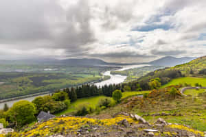 Newry River Valley View Wallpaper