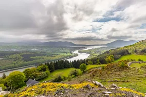 Newry River Valley View Wallpaper