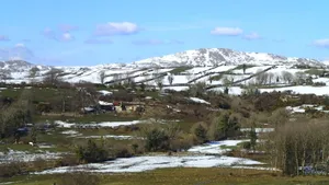 Newry Winter Landscape Snow Wallpaper