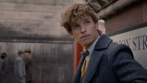 Newt_ Scamander_ Looking_ Back Wallpaper