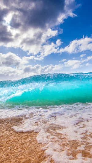 Nexus 6 Waves Wallpaper