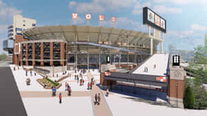 Neyland Stadium Entrance View Wallpaper