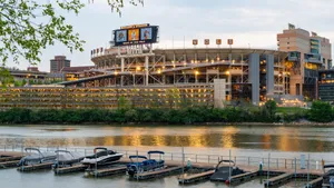 Neyland Stadium Waterfront View Wallpaper