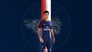 Neymar Classic Design Wallpaper