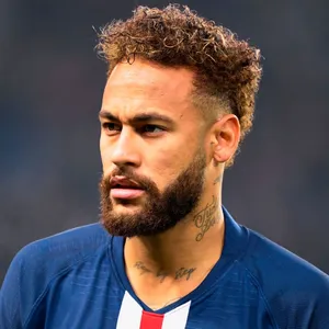 Neymar Sporting Beard Profile Wallpaper