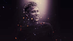 Neymar Ultra Hd Vignette Effect Wallpaper