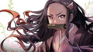 Nezuko Kamado Demon Slayer Laptop Wallpaper