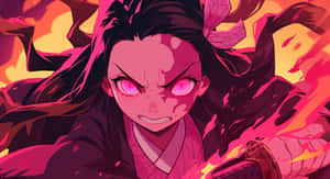 Nezuko Kamado Demon Transformation Wallpaper