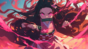 Nezuko Kamado Demon Transformation Wallpaper