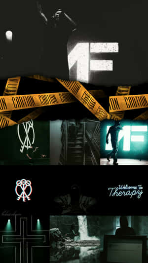 Nf Rapper Risen To Fame Wallpaper