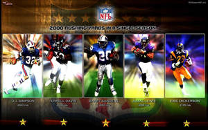 Nfl Football 2000 Rushing Yards Wallpaper