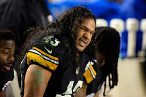 Nfl Safety Troy Polamalu Wallpaper