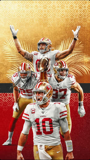 Nfl Star George Kittle Wallpaper