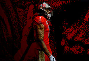 Nfl Wide Receiver Mike Evans Wallpaper