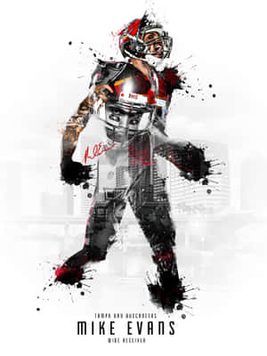 Nfl Wide Receiver Mike Evans Wallpaper