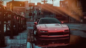 Nfs 1999 Acura Nsx Poster Design Wallpaper