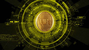 Nft Coin Circuit Board Wallpaper