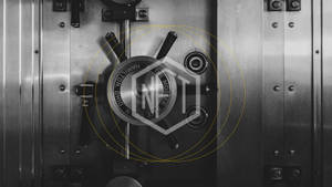 Nft Metal Vault Grayscale Wallpaper