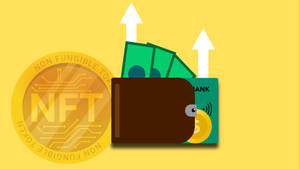 Nft Wallet With Cash Wallpaper