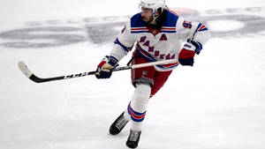 Nhl Game New York Rangers Mika Zibanejad Wallpaper