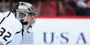 Nhl Player Jonathan Quick Wallpaper