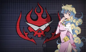 Nia Teppelin Posing Elegantly In A Mesmerizing Landscape. Wallpaper