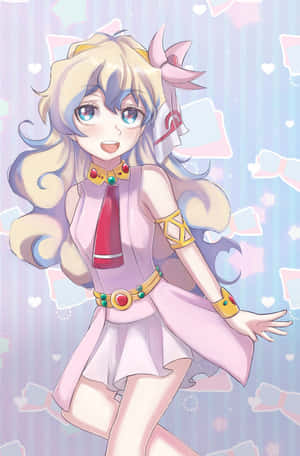 Nia Teppelin Striking A Pose In A Mesmerizing Outfit Wallpaper