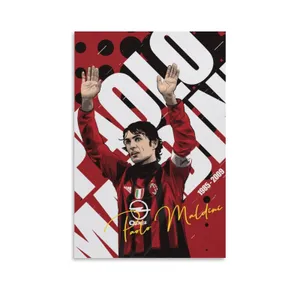 Nice Portrait Edit Paolo Maldini Wallpaper