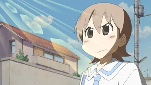 Nichijou Determined Yuuko Wallpaper