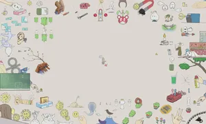 Nichijou Items Wallpaper