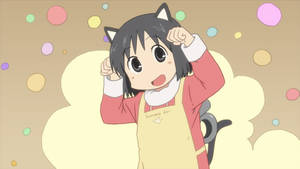 Nichijou Nano Cat Wallpaper