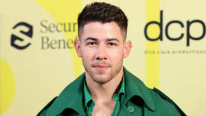 Nick Jonas On Red Carpet Wallpaper