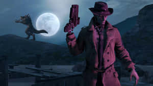 Nick Valentine 1080 X 608 Wallpaper Wallpaper