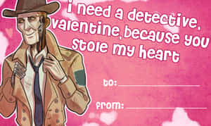 Nick Valentine - A Mysterious Synth Detective Wallpaper