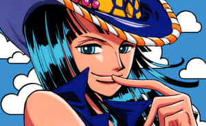 Nico Robin, A Member Of The Straw Hat Pirates Wallpaper