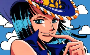 Nico Robin, A Member Of The Straw Hat Pirates Wallpaper