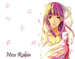 Nico Robin Asserts Her Strength Wallpaper
