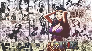 Nico Robin In Her Element Wallpaper