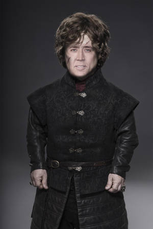 Nicolas Cage Meme Tyrion Lannister Wallpaper