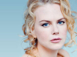 Nicole Kidman Serious Looking Face Wallpaper