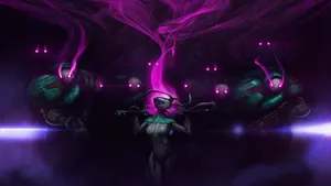 Nidus Warframe Infestation Power Wallpaper