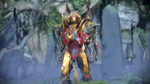 Nidus Warframe Prime Skin Wallpaper