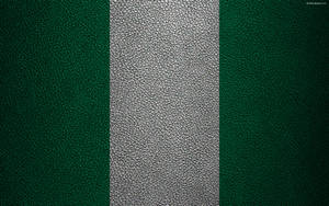 Nigeria Textured Flag Wallpaper