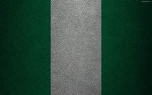 Nigeria Textured Flag Wallpaper