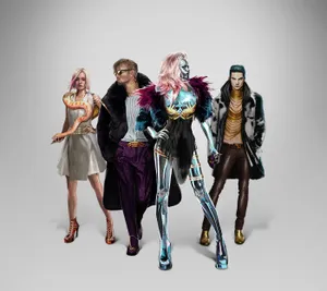 Night City's Finest: The Alias Crew In Cyberpunk 2077 Wallpaper