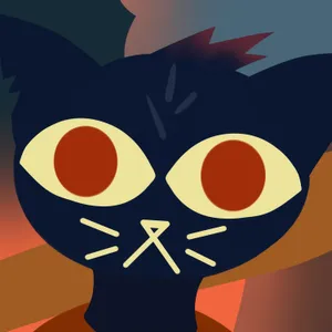 Night In The Woods Cute Cat Pfp Wallpaper